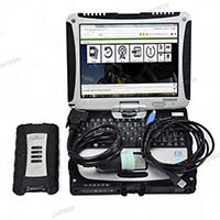 JD AG/CF EDL V3 Diagnostic Tool Electronic Data Link for Agriculture Loader Construction Heavy Equipment Repair&Diagnostic Kit CF19 laptop