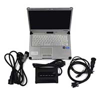 Toughbook CF C2 laptop Heavy Duty for Doosan Diagnostic Scanner kit uvim Communication Interface Forklift Excavator Loader