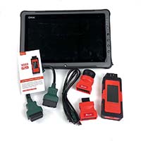 Xtruck X003 PLUS testing OBD voltage truck diagnostic tool Support Intelligent diagnosis for Cum-mins/Vo-lvo/SC-ANIA+F110 tablet