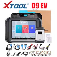 XTOOL D9EV For Energy Vehicles Battery Diagnostics Car Diagnostic Tools Battery Pack Detection ECU Coding Topology CANFD DOIP