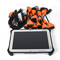 XTRUCK XTRUCK Y009 HDD WITH FZ G1 TABLET FULL SET CONSTRUCTION EXCAVATORS DIAGNOSTIC KIT