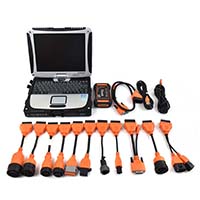 CF19 LAPTOP FULL SET WITH XTRUCK Y009 HDD HEAVY DUTY TRUCK DIAGNOSTIC KIT