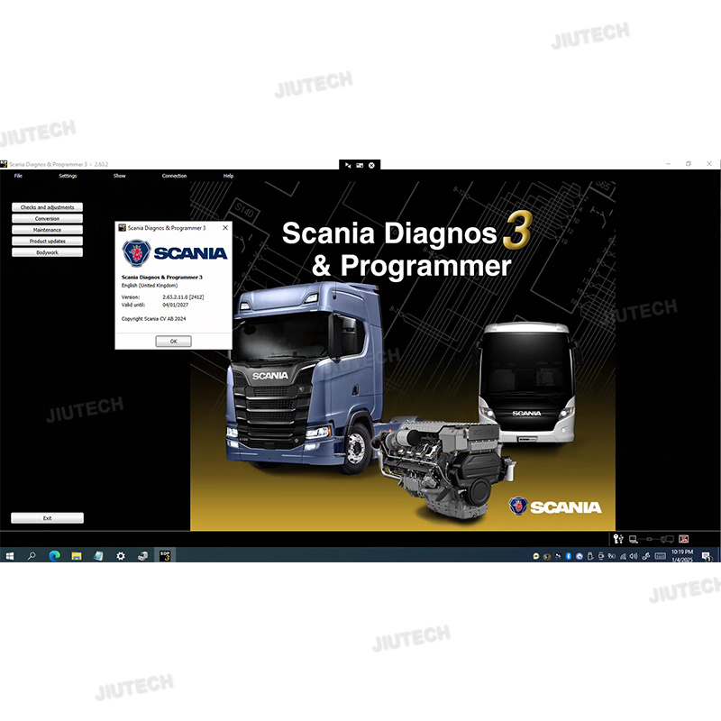 2024.12 scania Multi 24.50.0.0 Diagnostic Software