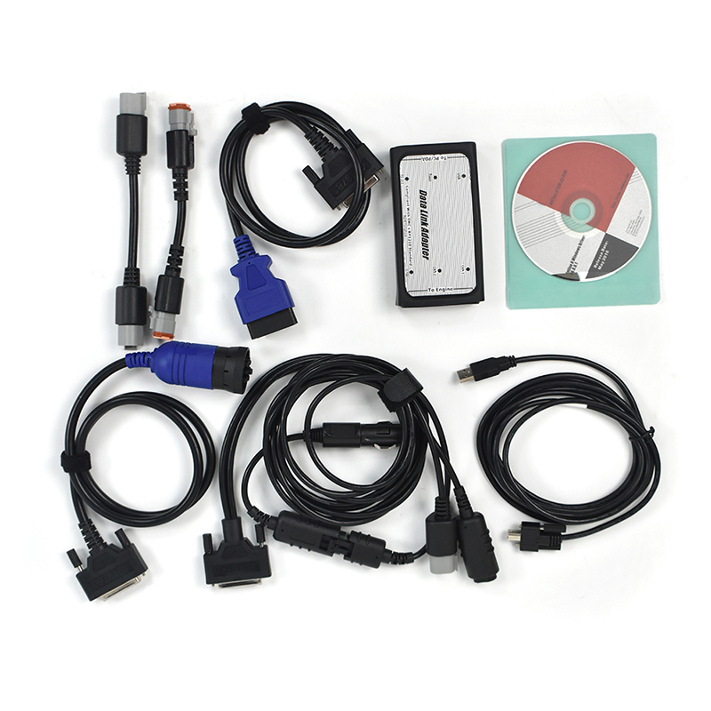 For INLINE 6 V8.9 Data Link Adapter Insite Heavy Duty Scanner Cummins Diagnostics Complete INLINE6 Truck Diagnostic Tool