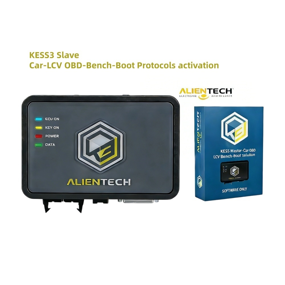 Original Alientech KESS3 Tool Kit for Car LCV with Hardware with Designated Slave Software for OBD Bench Boot Tuning